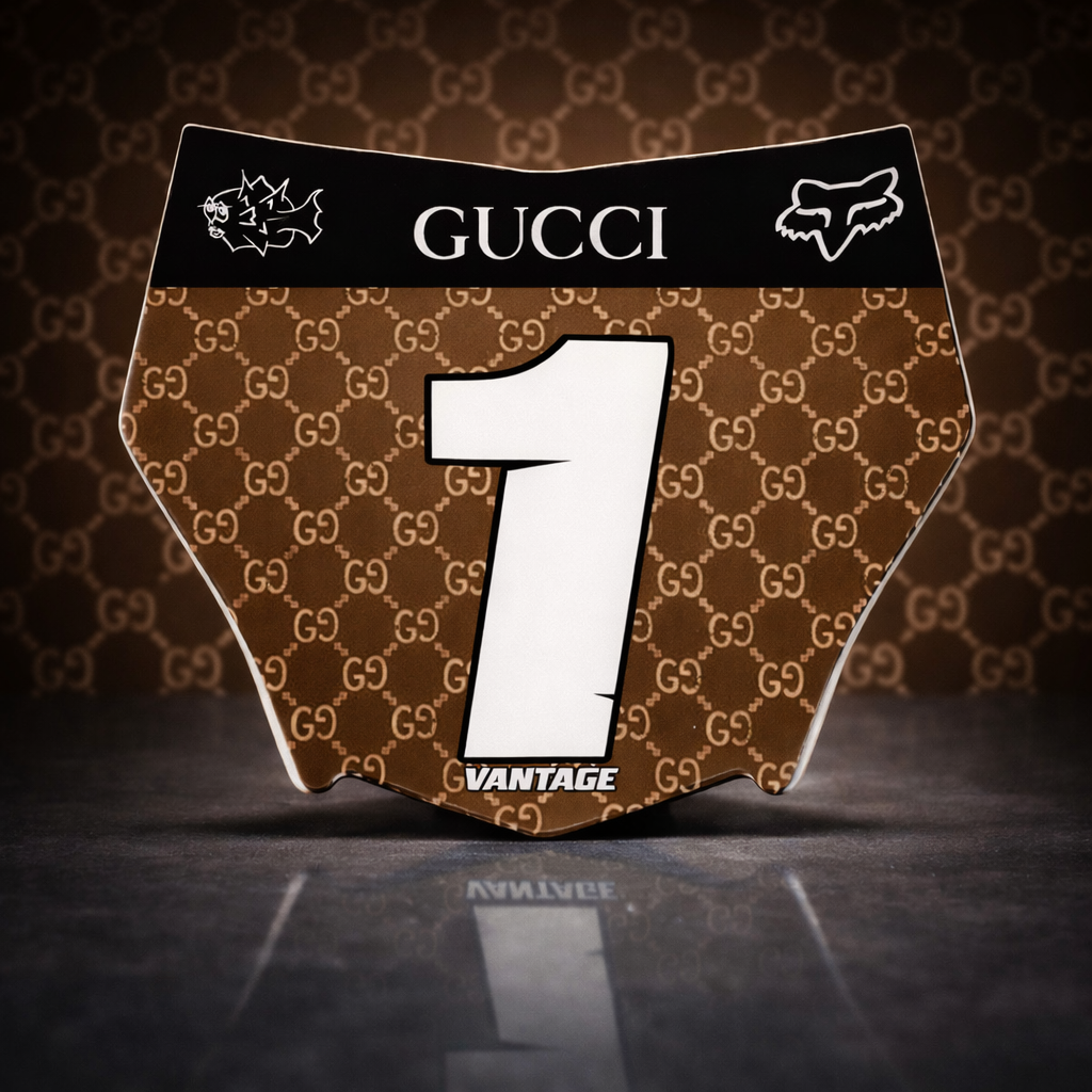 Brown Luxury Designer Decal (Custom) (ODI AND MOTOCUTZ)