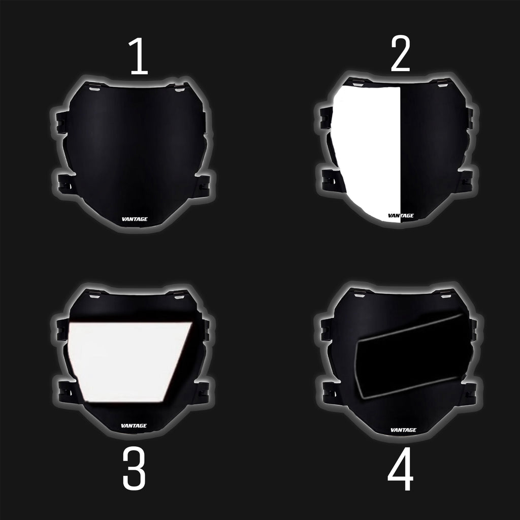 Customizable Black ODI Plate
