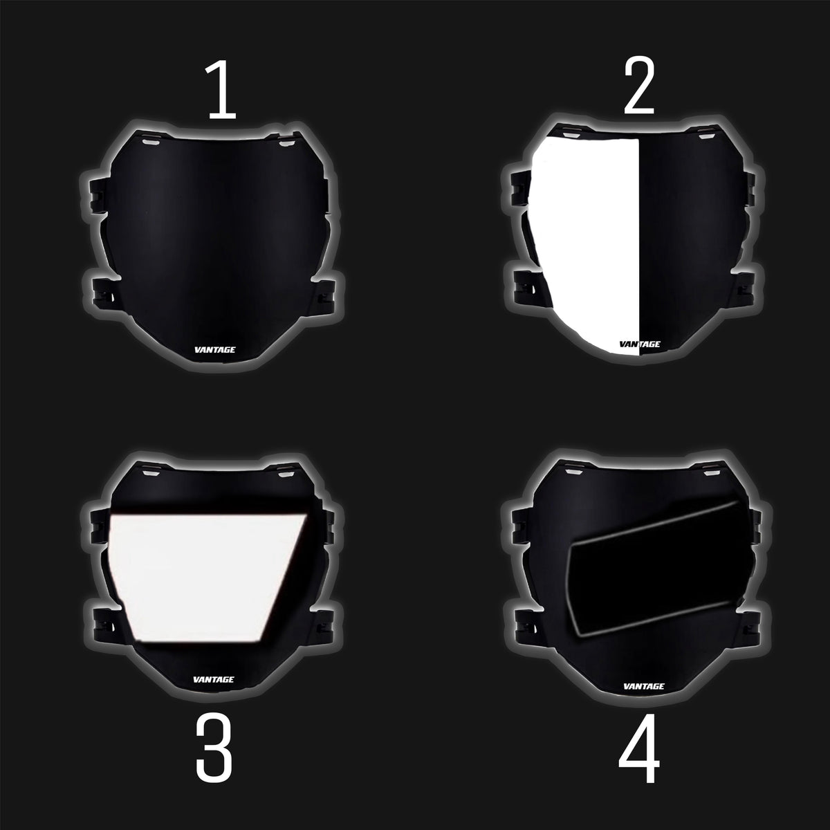 Customizable Black ODI Plate