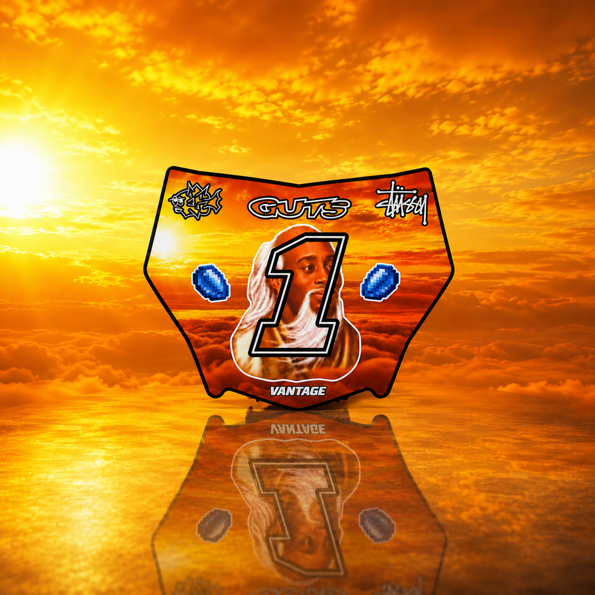 La Peace Decal (Custom) (ODI AND MOTOCUTZ)