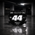 ODI Black Number Plate Decal
