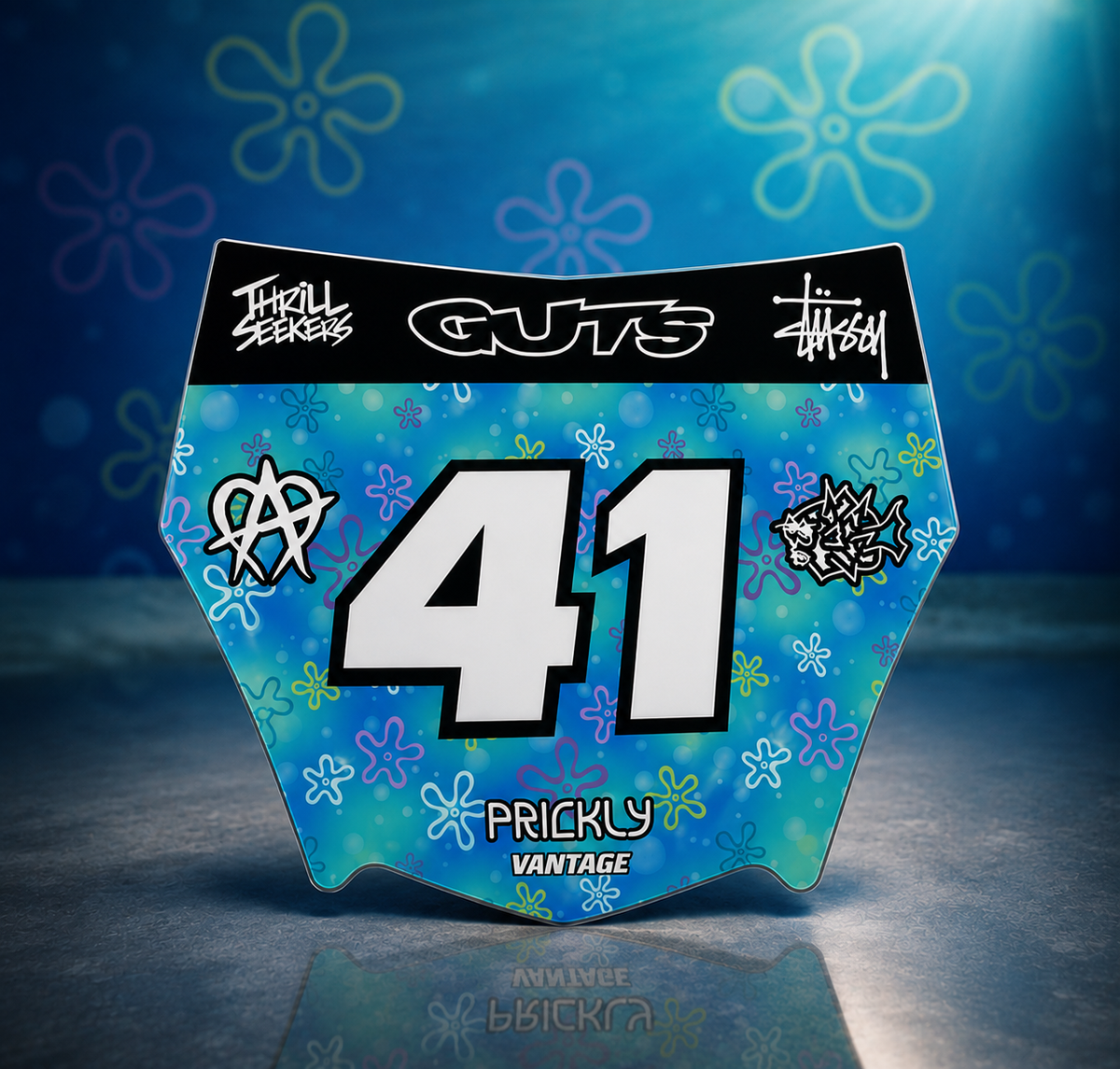 Coral Reef Decal (Custom) (ODI AND MOTOCUTZ)