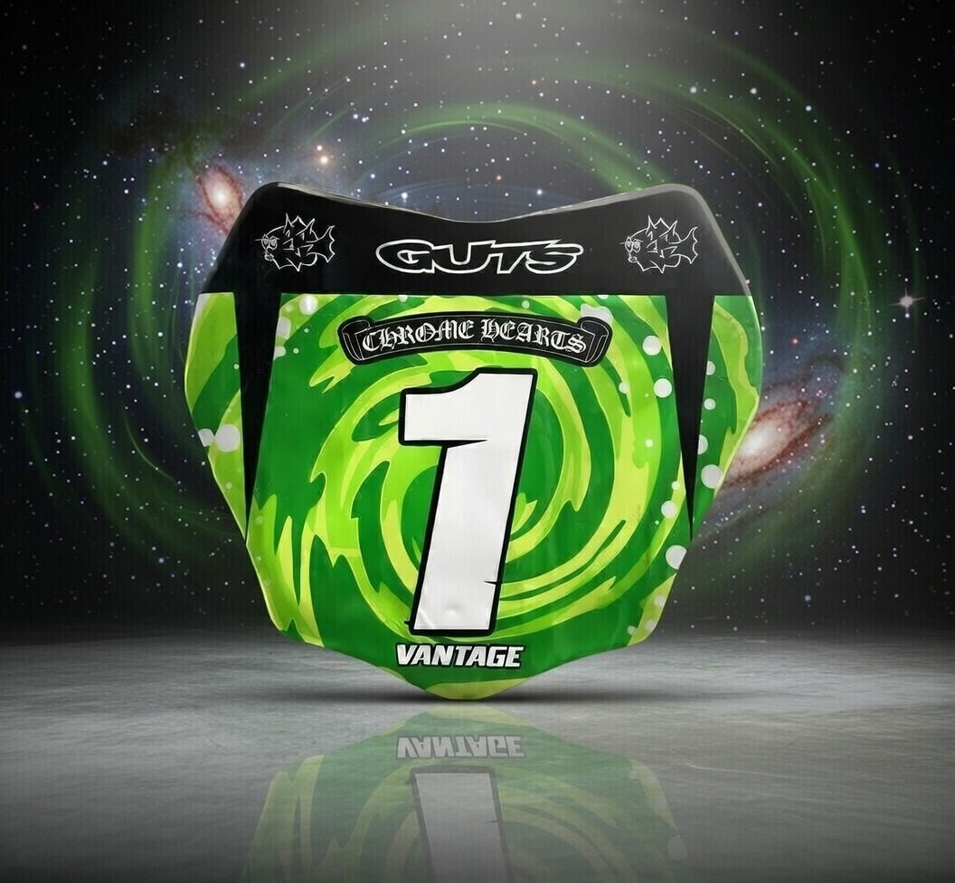 Green Swirly Portal Decal (Custom) (ODI AND MOTOCUTZ)